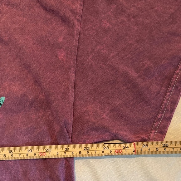 NIRVANA Distressed Maroon Tee In Utero XL NWOT - Picture 8 of 11